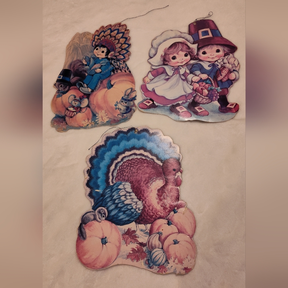 Vintage Thanksgiving Wall Decorations